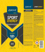 ABOVE 48 Hours Sport Energy Set, Antiperspirant Deodorant for Men, 4 Pc