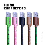 Liquipel Powertek Minecraft USB-A to Lightning - Creeper