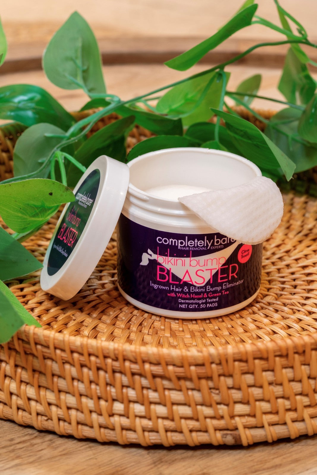 Bikini Bump Blaster Ingrown Hair & Bikini Bump Eliminator, 50 Pads