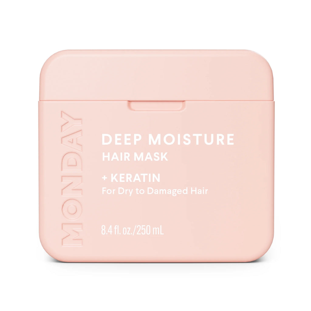 Deep Moisture Hair Mask, Strength Dry Damaged Hair, Keratin Shea Butter 8 Fl Oz