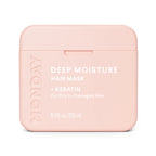 Deep Moisture Hair Mask, Strength Dry Damaged Hair, Keratin Shea Butter 8 Fl Oz
