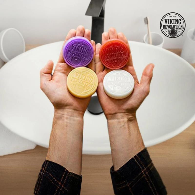 - Shaving Soap for Men - 4 Variety Pack, 2.5Oz