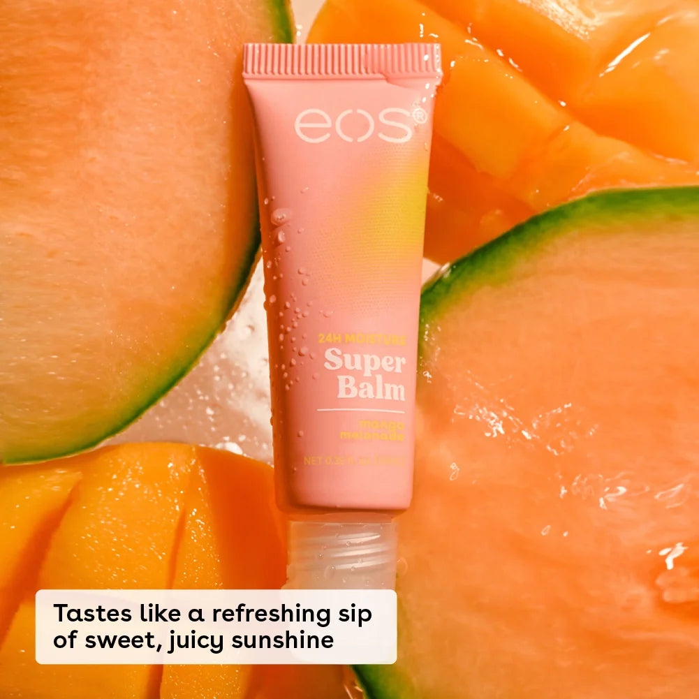 24HR Moisture Super Balm- Watermelon & Mango, Lip Sleeping Mask, 0.35 Fl Oz, 2 Pack