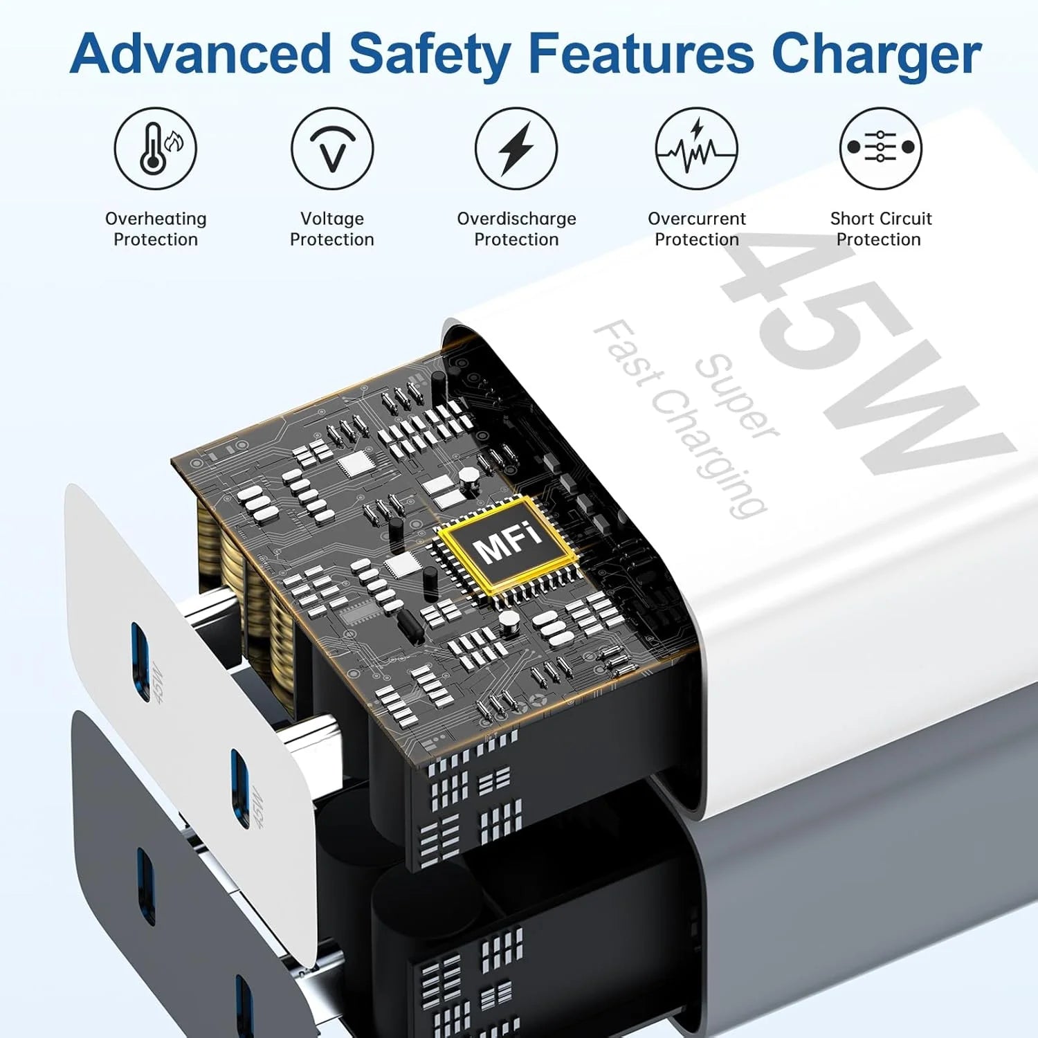 45W Super Fast Samsung Charger Type C,Dual Port USB C Fast Charger Block [3-Pack] & Extra Long 60W 6/10/10FT USB C Cable - PD Quick Charging 3.0 for Samsung Galaxy S25 Ultra/S24+/S23,Foriphone 17