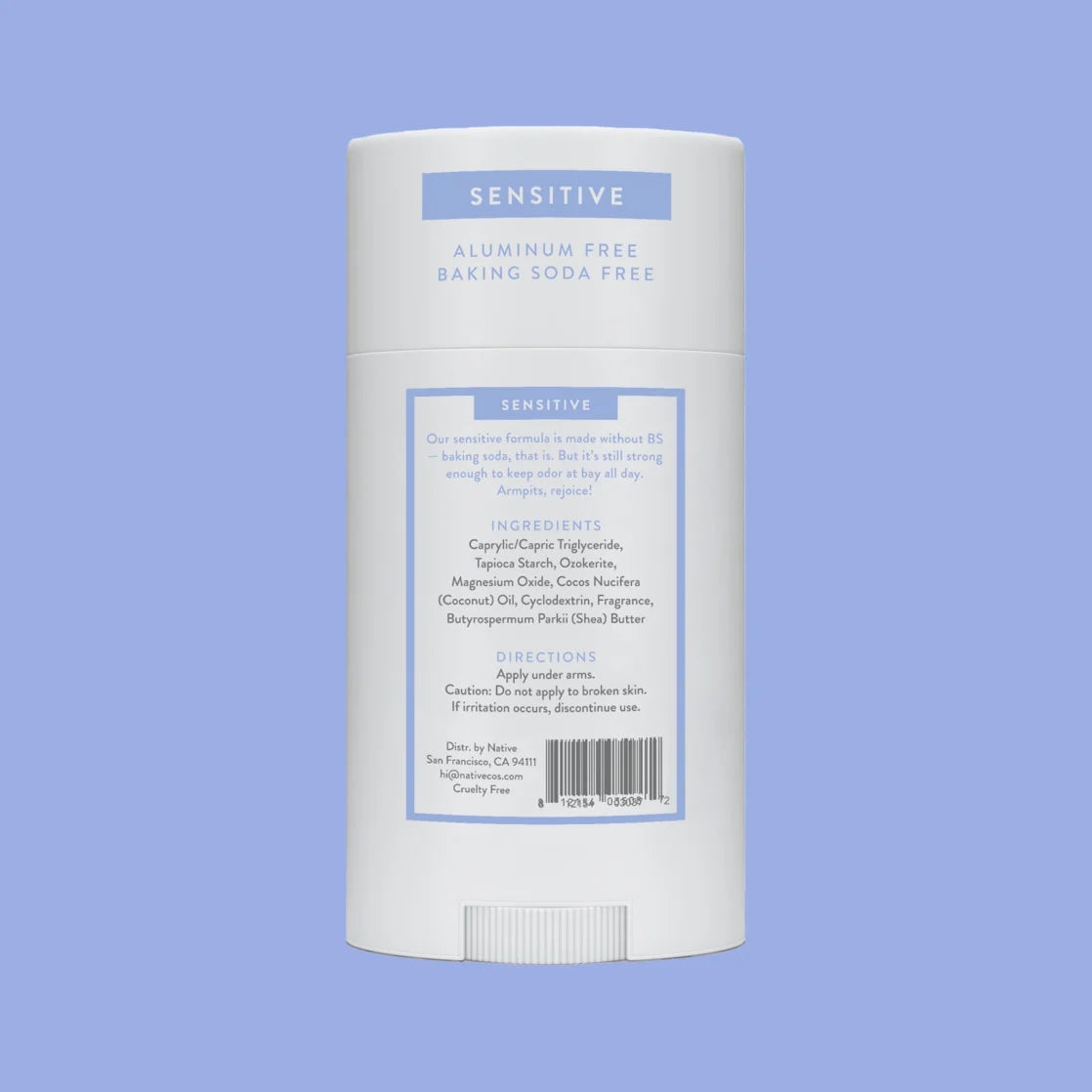 Native Sensitive Cotton & Lily Deodorant 2.65Oz