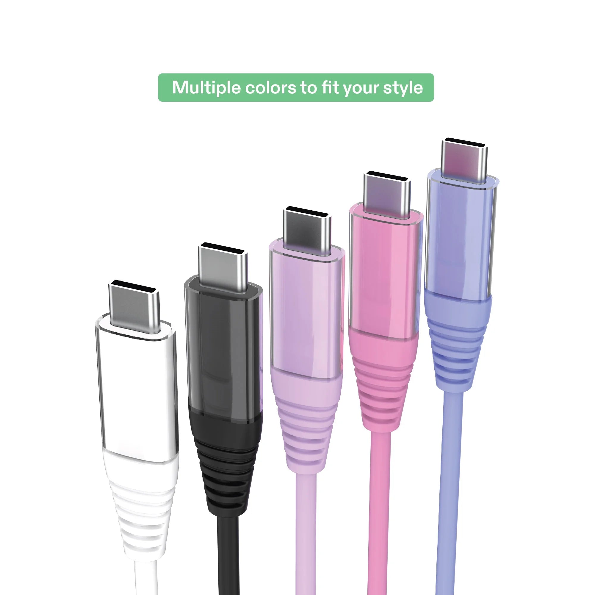 Onn 6Ft USB-C to USB-C Charging Cable, Fast Charging, USB-IF Certified, Pink - Compatible with Iphone 16 Series, Iphone 15 Series, Samsung Galaxy, Note, Pixel Devices Ipad Pro, & More
