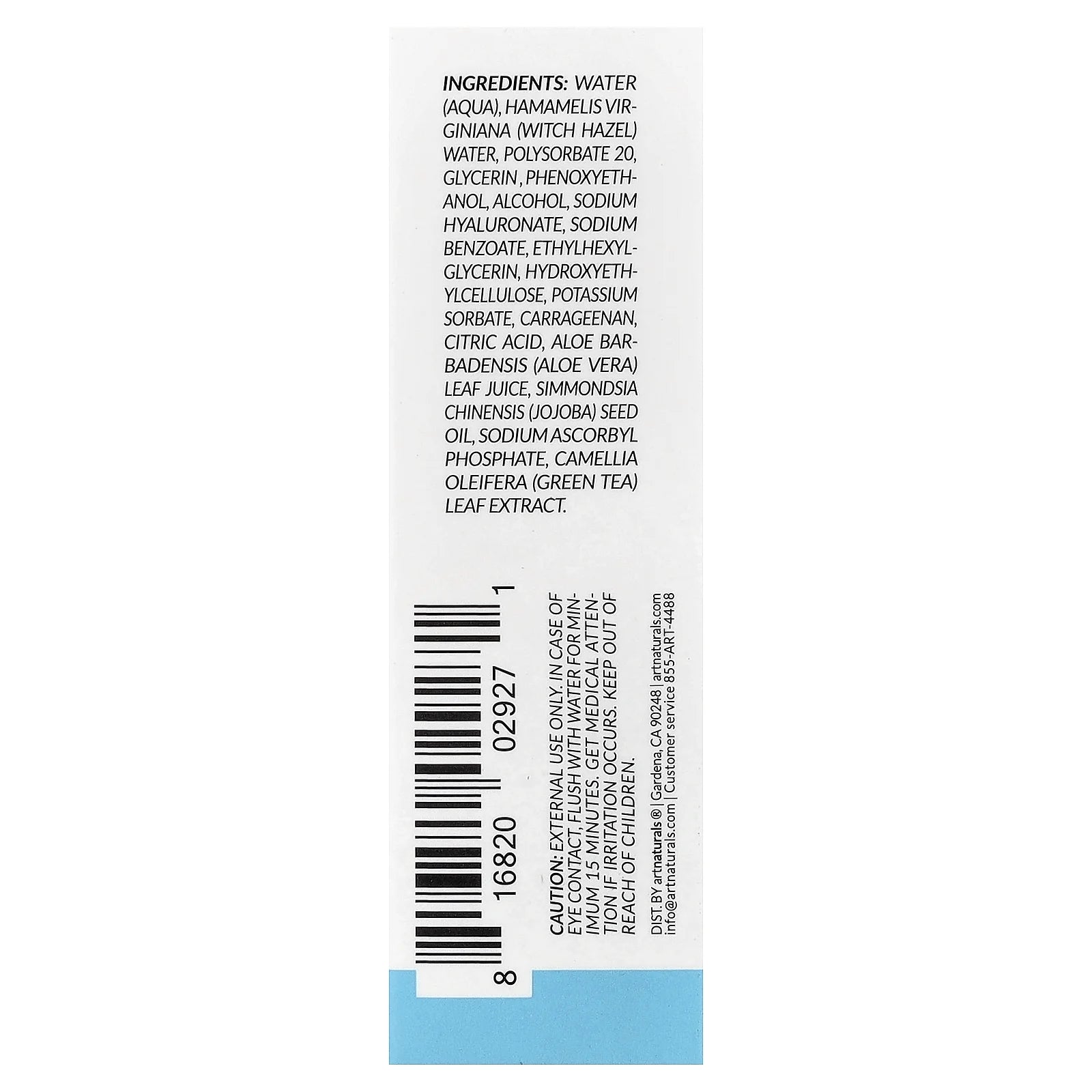 Artnaturals Hyaluronic Serum, 0.33 Fl Oz (10 Ml)