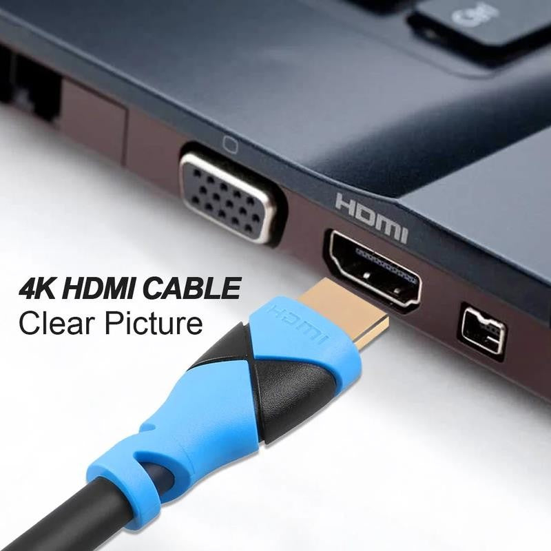 4K HDMI Cable 20 FT, HDMI High Speed Cable Supporting 10Gbps, 60HZ, 1080P Full H