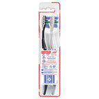 360 Optic White Advanced Adult Manual Whitening Toothbrush, Soft, 2 Pack