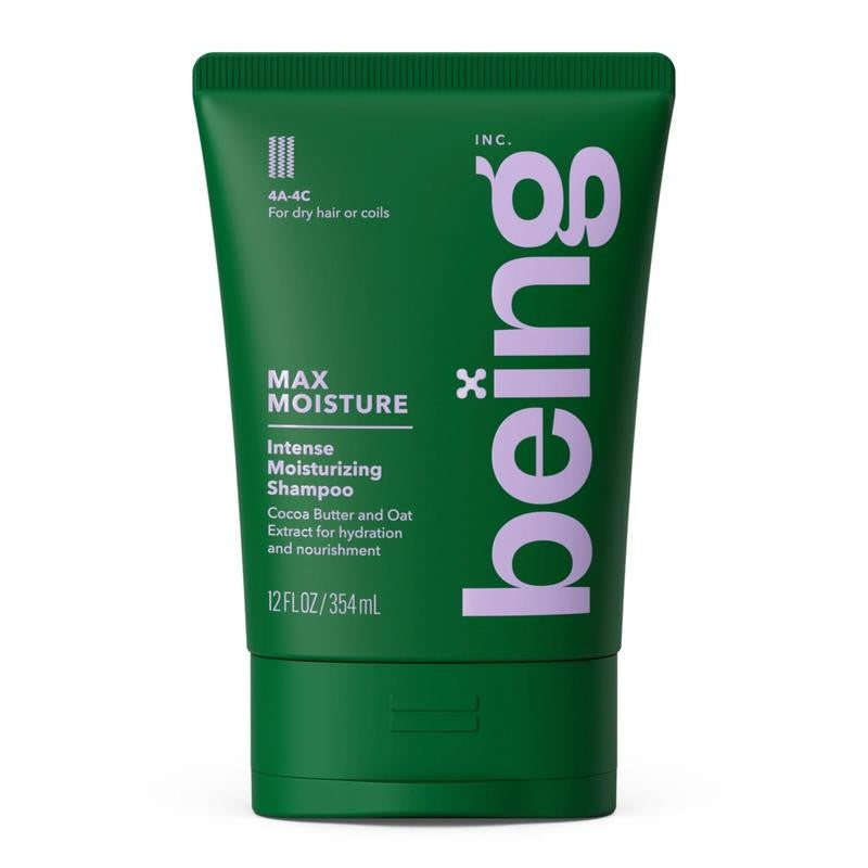 Being MAX MOISTURE Intense Moisturizing Shampoo with Cocoa Butter and Oat Extrac