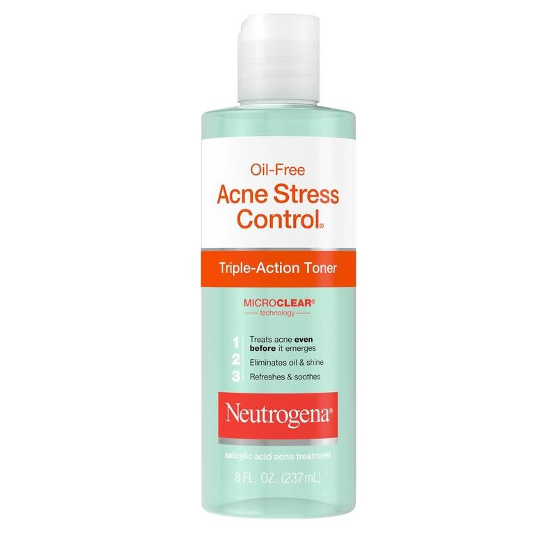 Acne-Fighting Facial Toner with 2% Salicylic Acid, 8 Fl. Oz