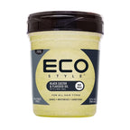 Eco Style Black Castor & Flaxseed Oil Hair Styling Gel, 32 Oz., Moisturizing, Un