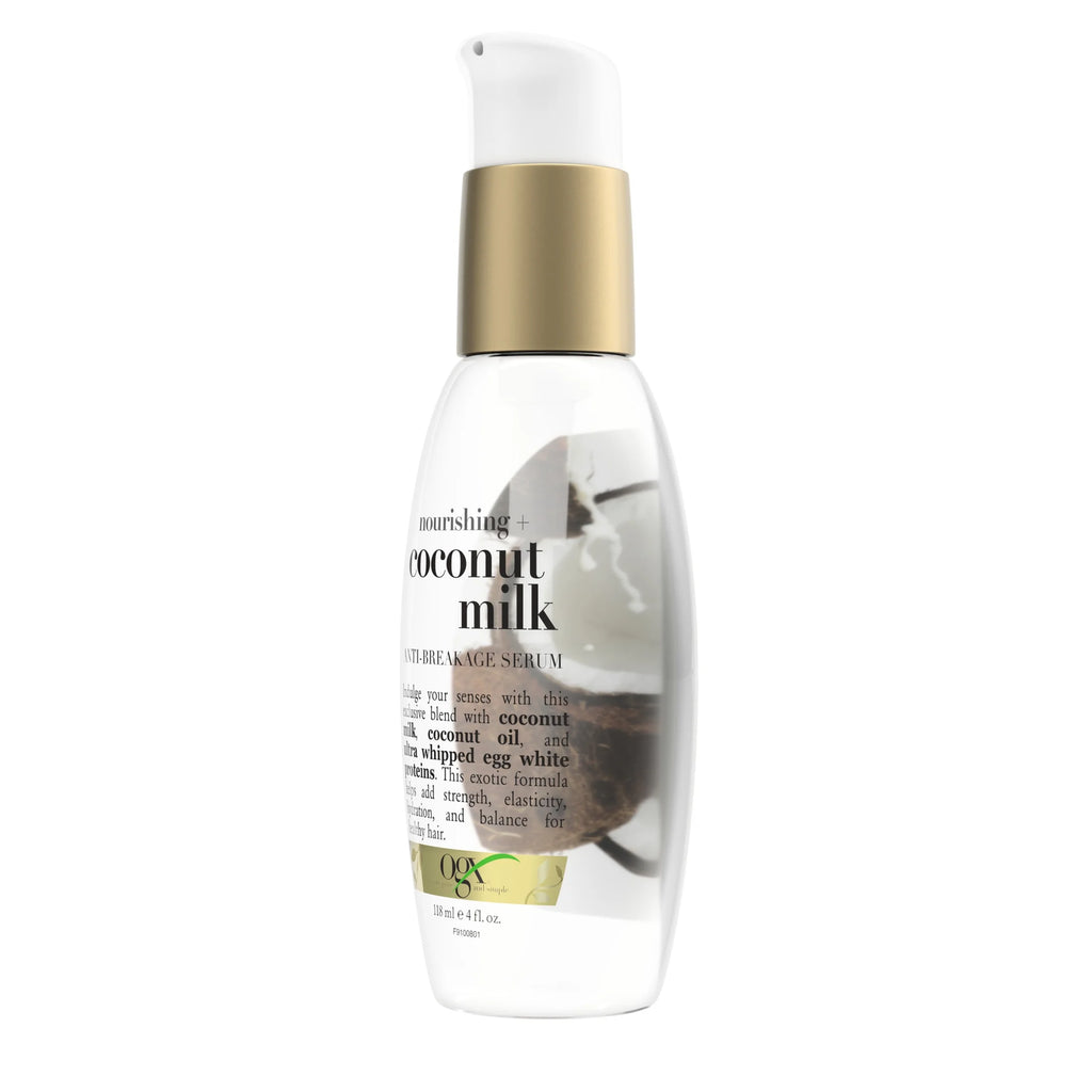 Coconut Milk Moisturizing Strength & Shine, Leave-In Treatment Hair Serum, 4 Fl