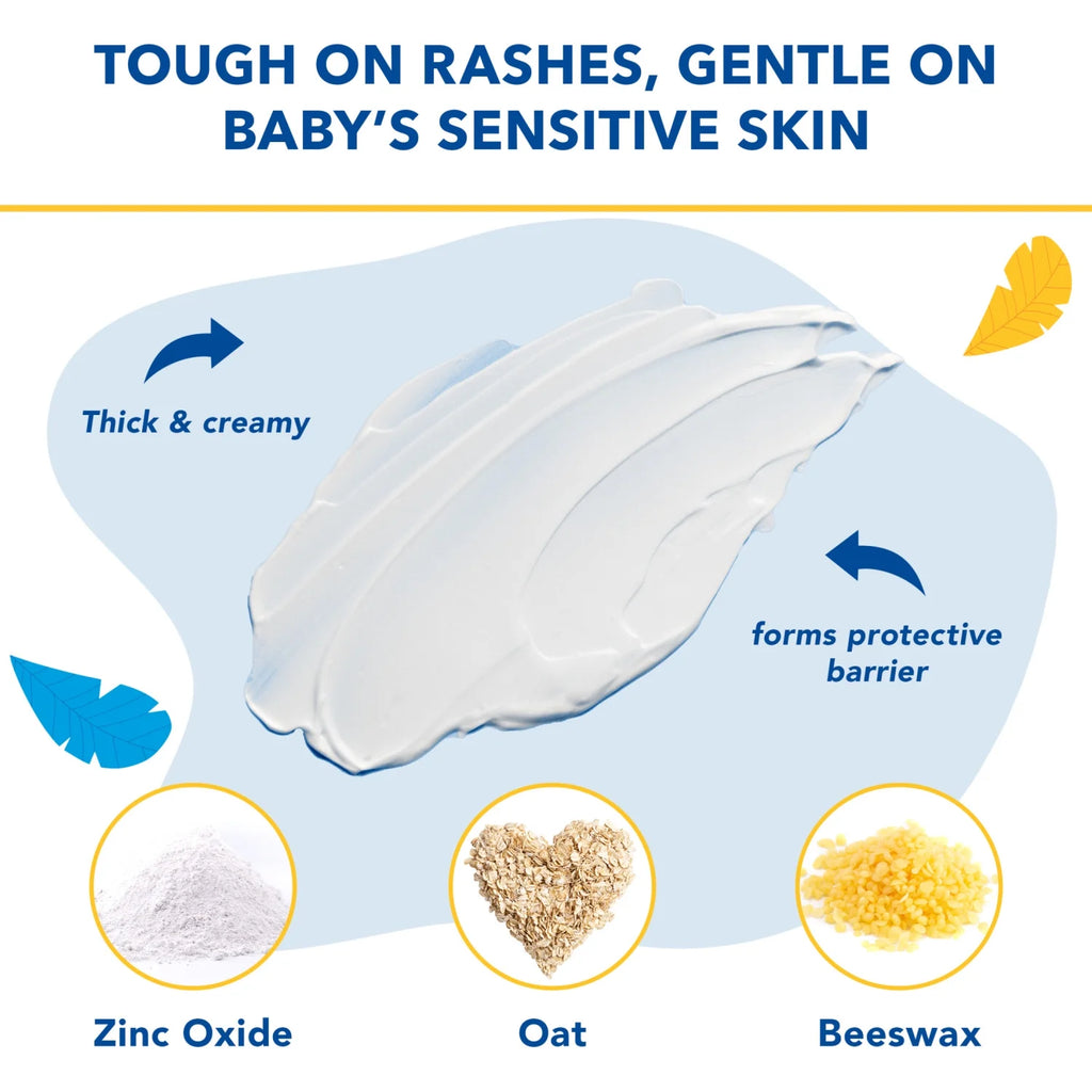 Triple Paste Diaper Rash Cream, 8Oz + Spatula Bundle - Zinc Oxide Ointment and Diaper Cream Spatula