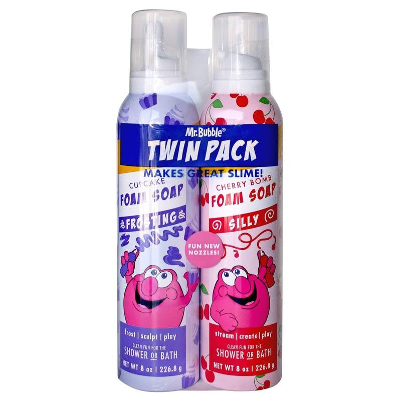 Foam Soap Twin Pack, Rotating Colors and Scents, 16 Oz.