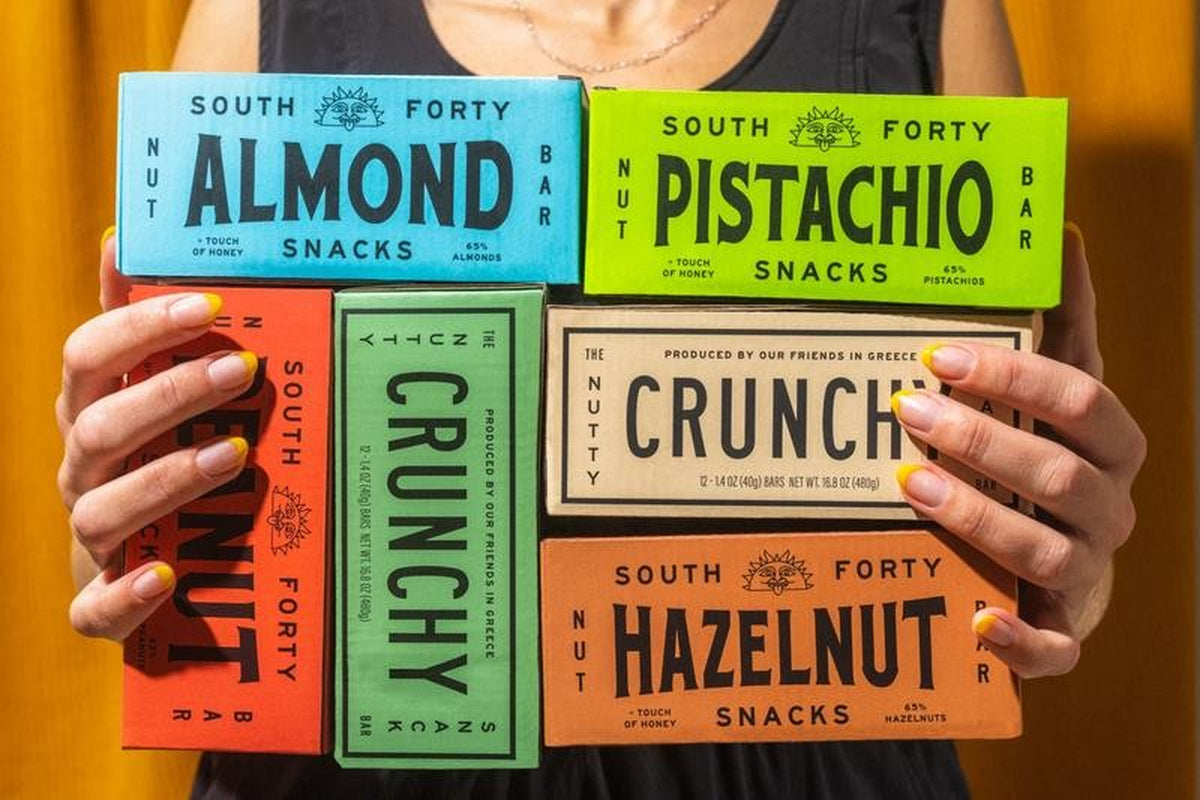 Crunchy Mixed Nut Bar, 40G, 12 Pack
