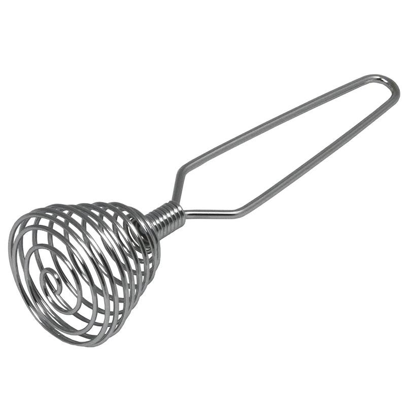 7" Steel Spring Coil Whisk, French Whisk - Great for Hand Mixing Eggs, Cream, Gr