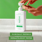 Native Sensitive Facial Cleanser, Unscented, for Sensitive Skin, 12 Fl Oz