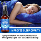 100% Pure & Natural Magnesium Oil Spray, Highly Concentrated Magnesium Oil, Enhances Sleep Quality & Promotes Muscle Relaxation, Easy to Absorb, 60Ml