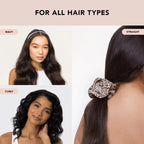 Brunch Scrunchie Hair Tie, Multicolor Leopard, 1 Ct
