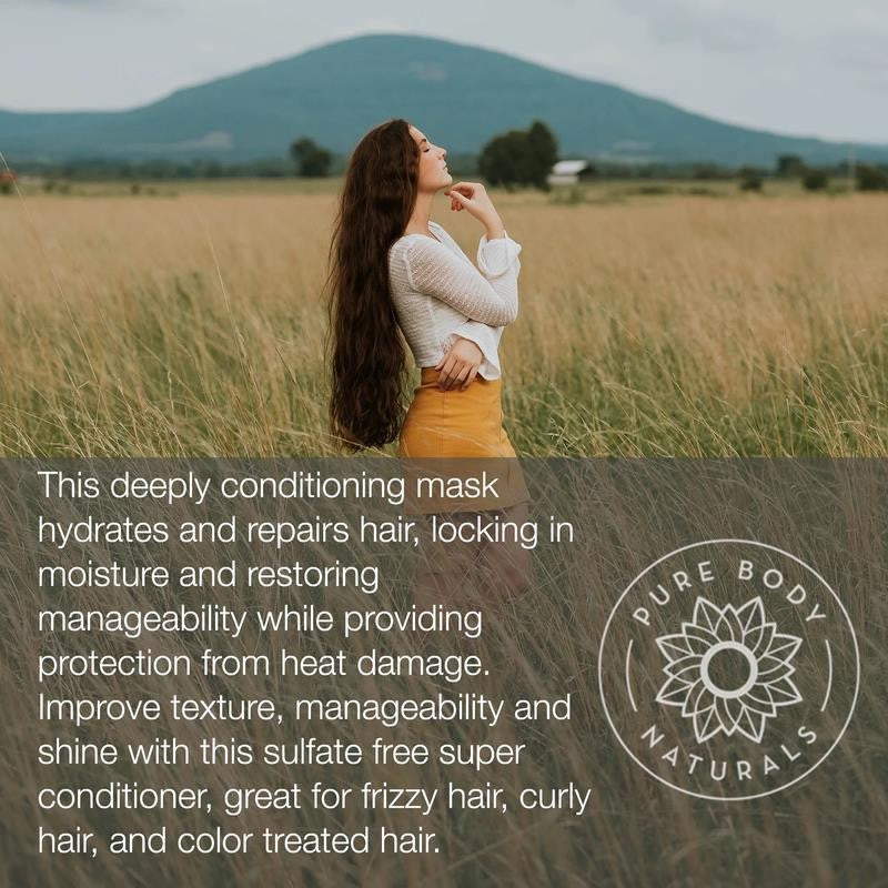Coconut Oil Deep Repair Hair Mask, 8.8 Fl Oz, By