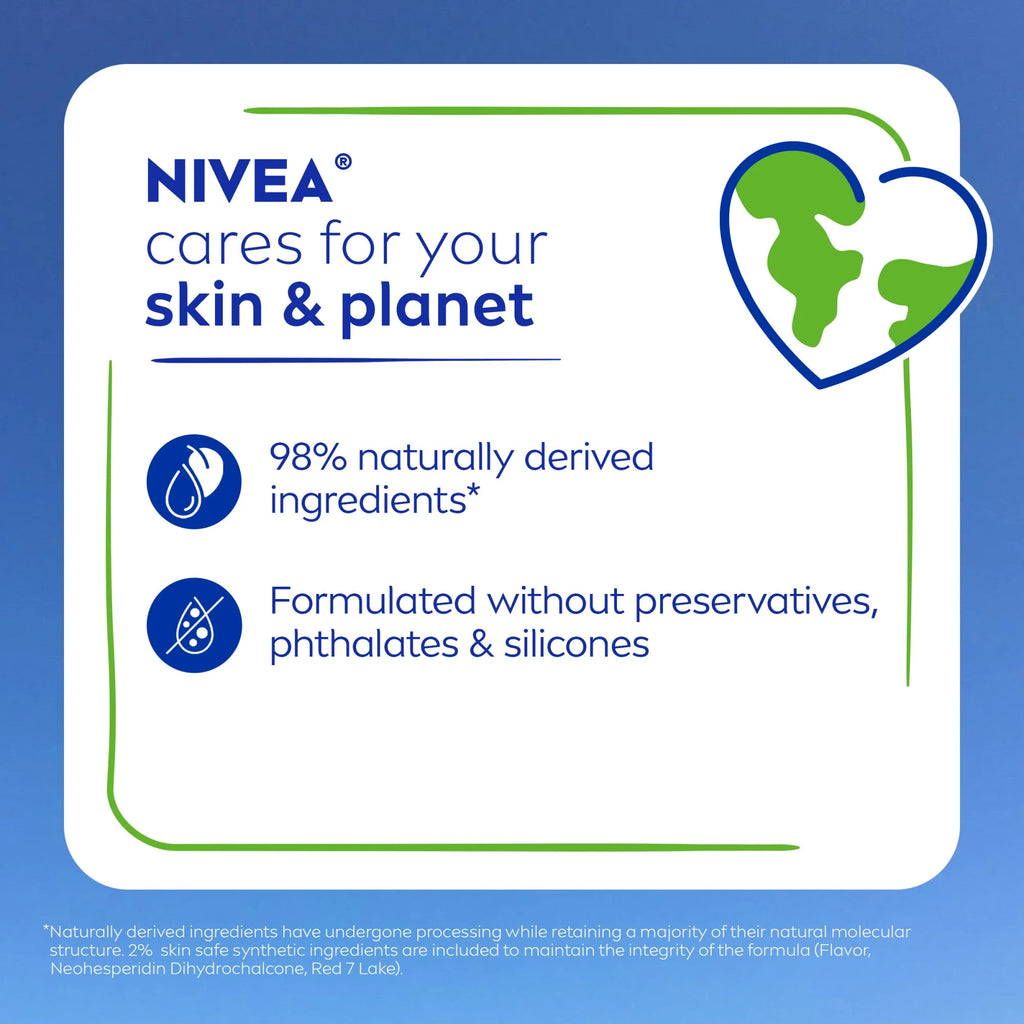 NIVEA Pearly and Pink Lip Care, Tinted Lip Balm Set, 0.17 Oz Stick, Pack of 2
