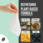 A Little Discretion Please, Individually Wrapped Flushable Wipes with Vitamin E