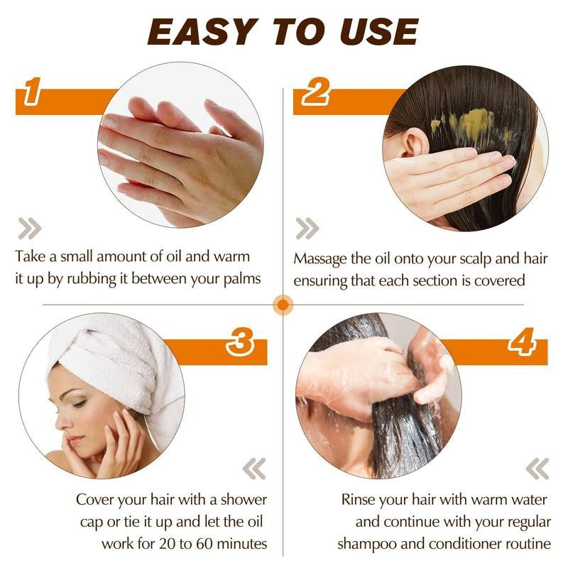 From Honduras, Organic and Natural Ingredients - Promotes Hair Thickness for Men