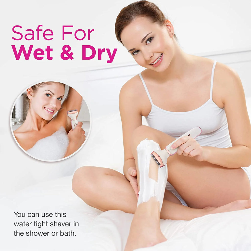 Electric Razor for Women Electric Shaver, Trimmer for Women 4 in 1 Hair Trimmer,