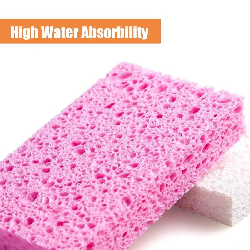 16 Pack Kitchen Sponges for Dishes Cleaning Non Scratch Compressed Sponges