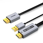 Displayport 1.4 to HDMI 2.1 6 Feet Cable 8K@60Hz 4K@240Hz/165Hz