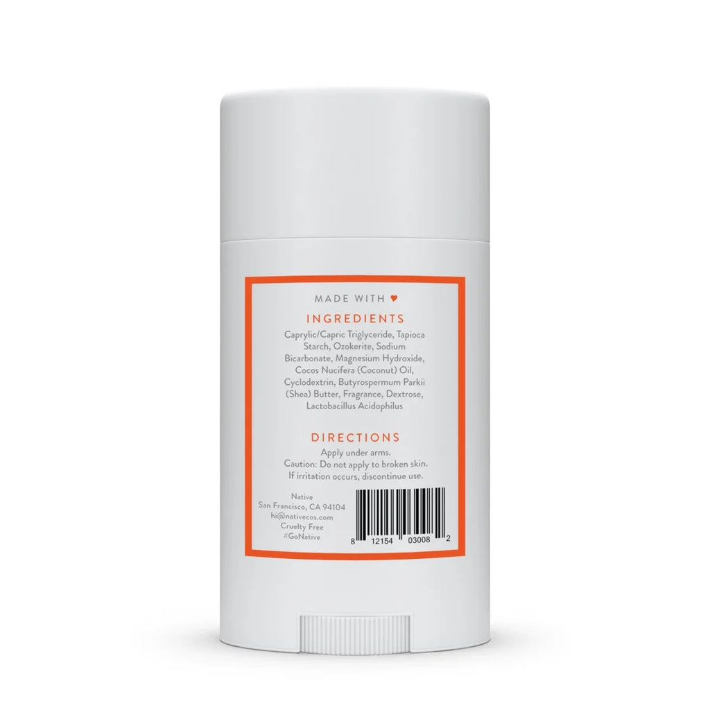 Native Deodorant, Aluminum Free, Citrus & Herbal Musk, Deodorant for Men and Women, 2.65 Oz