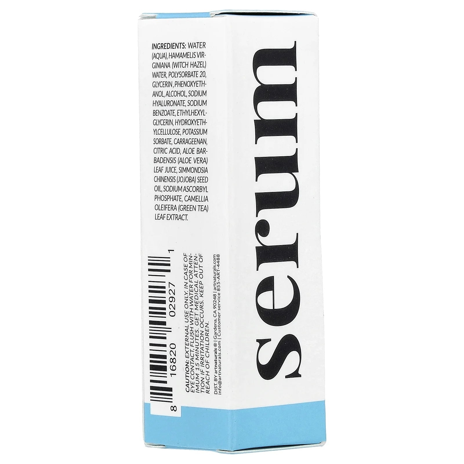 Artnaturals Hyaluronic Serum, 0.33 Fl Oz (10 Ml)