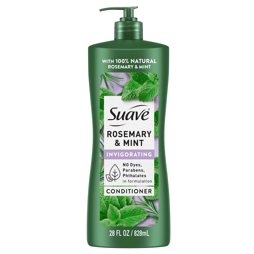 Suave Professionals Invigorating Shampoo & Conditioner Set, Rosemary & Mint, 28 Fl Oz Each
