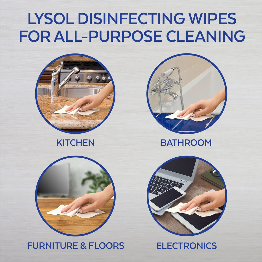 Lysol Disinfecting Wipes, 2 Lemon Lime & 1 Mango Hibiscus, 105Ct(3X35Ct), Brand New Day, Tested & Proven to Kill COVID-19 Virus