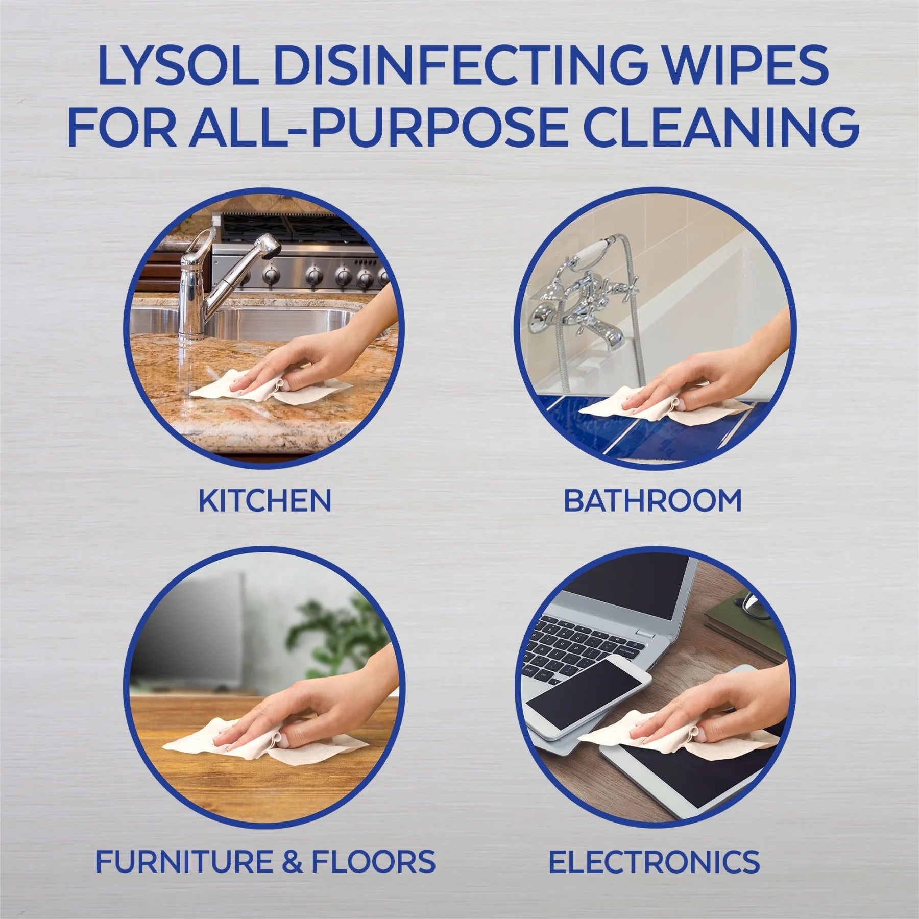 Lysol Disinfecting Wipes, 2 Lemon Lime & 1 Mango Hibiscus, 105Ct(3X35Ct), Brand New Day, Tested & Proven to Kill COVID-19 Virus