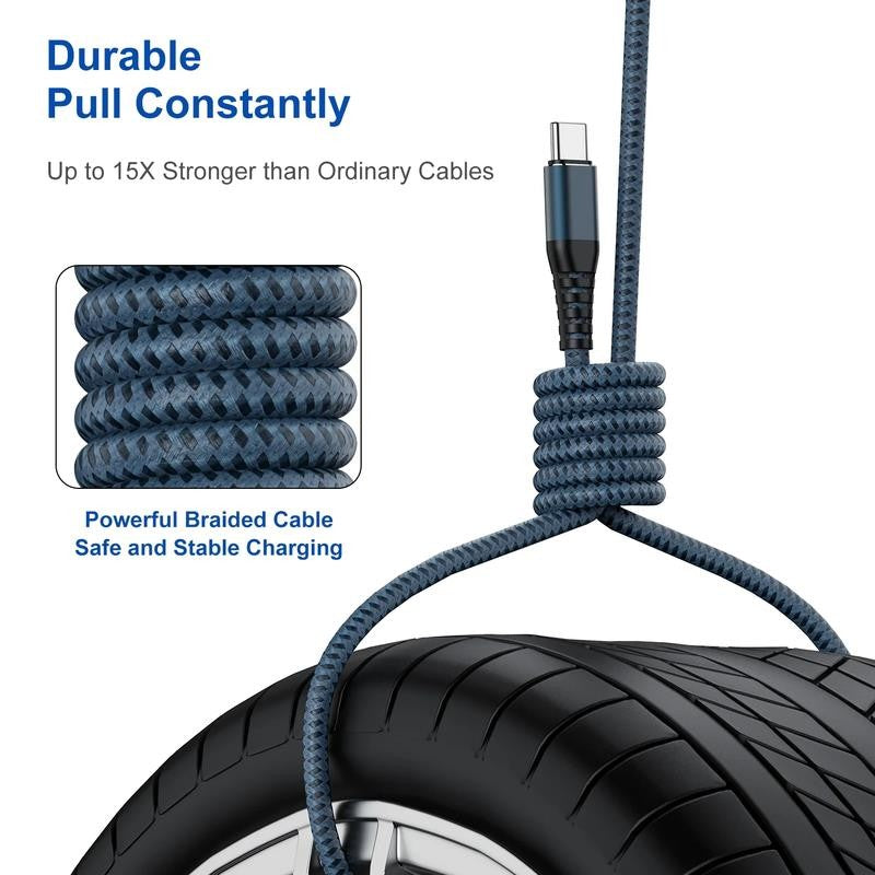 3 Pack 6 FT 【A to C】Type-C Cable ,USB C Charger Cable 6Ft,Compatible with Samsun