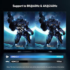 8K HDMI to HDMI Cable, 6 Feet, 2 Pack