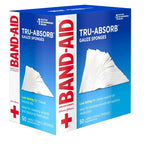 Band Aid Brand First Aid Tru-Absorb Gauze Sponges, 4 in X 4 In, 50 Ct
