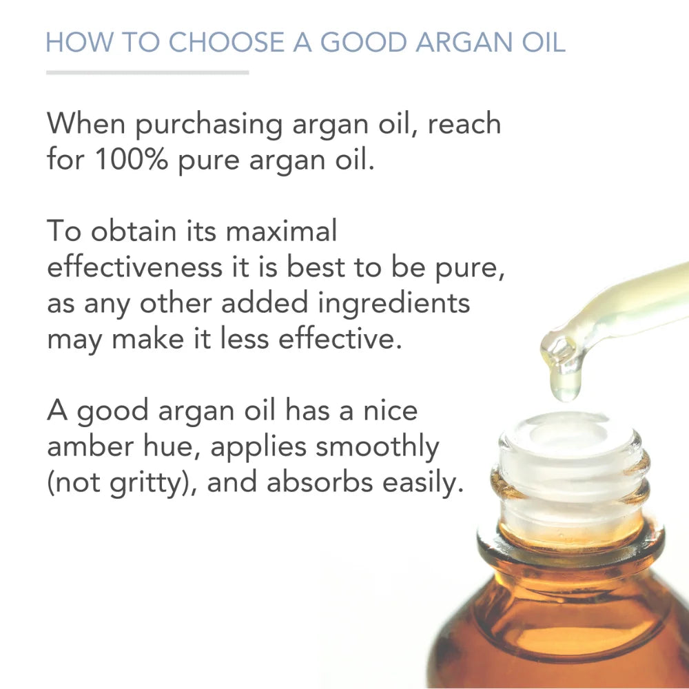 Argan Oil for Skin, Face, and Hair, 4 Fl Oz - Cold Pressed - Pure Aceite De Argan