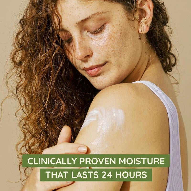Daily Moisturizing Body Lotion and Facial Moisturizer for Face, Body and Dry Ski