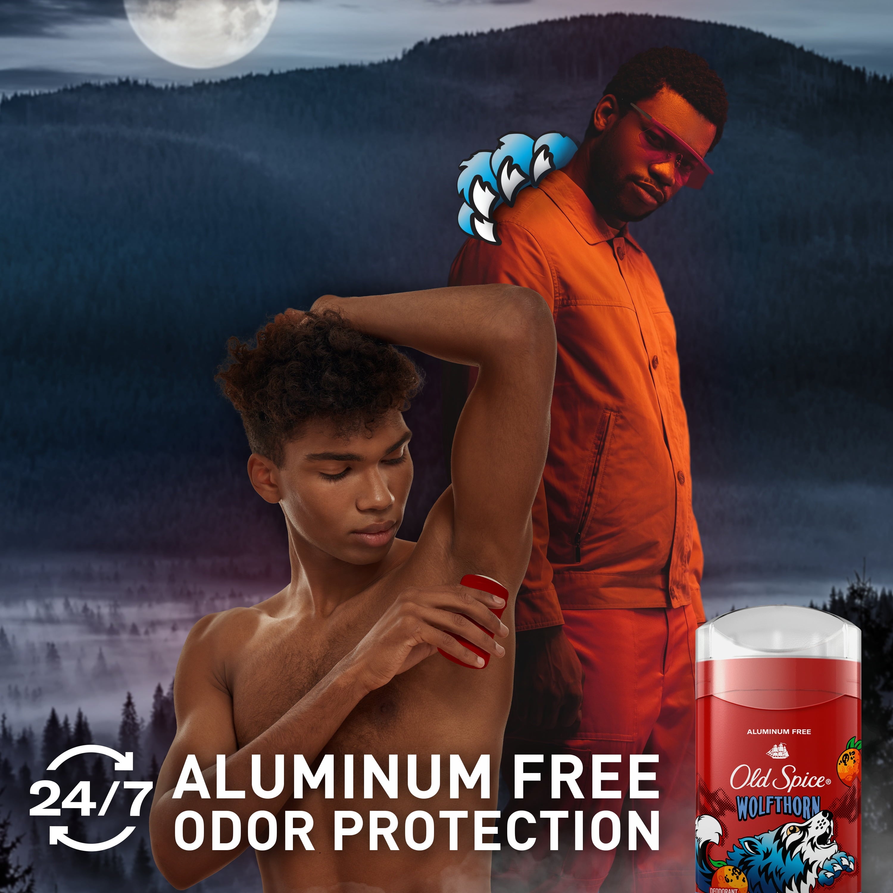 Aluminum Free Men'S Deodorant, Invisible Solid Stick, Wolfthorn, 3.8 Oz