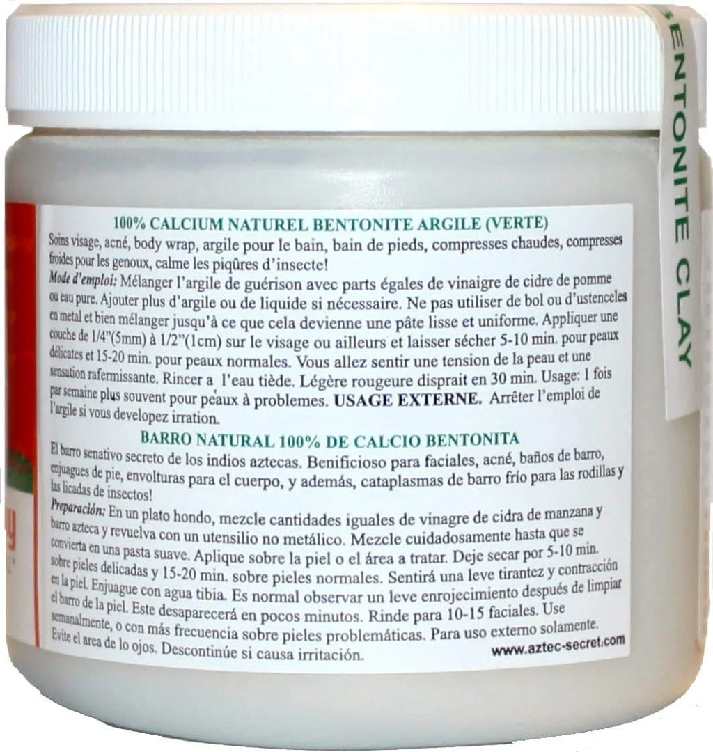 1LB Deep Pore Cleansing Facial & Body Mask Version-1, 3 Pack