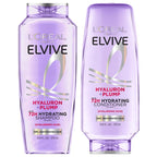 Elvive Hyaluron Plump Squeeze Hydrating Shampoo Conditioner Kit, 72Hr Intense Mo