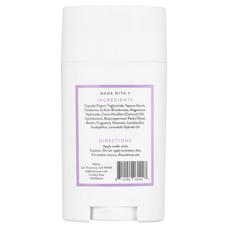 Deodorant, Aluminum Free, Lilac & White Tea, for Women and Men, 2.65 Oz