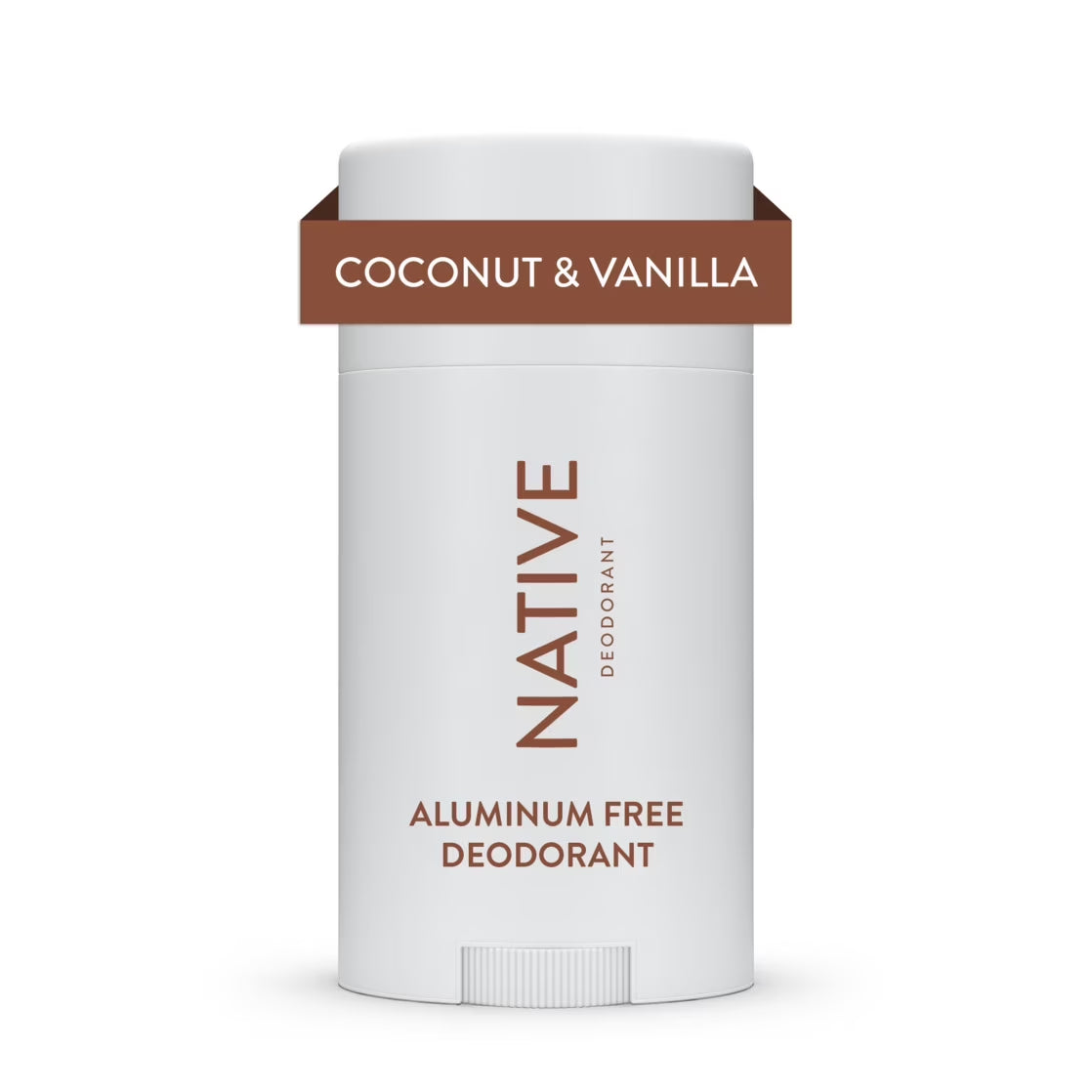 Native Deodorant, Aluminum Free, Coconut & Vanilla, Deodorant for Women and Men, 2.65 Oz