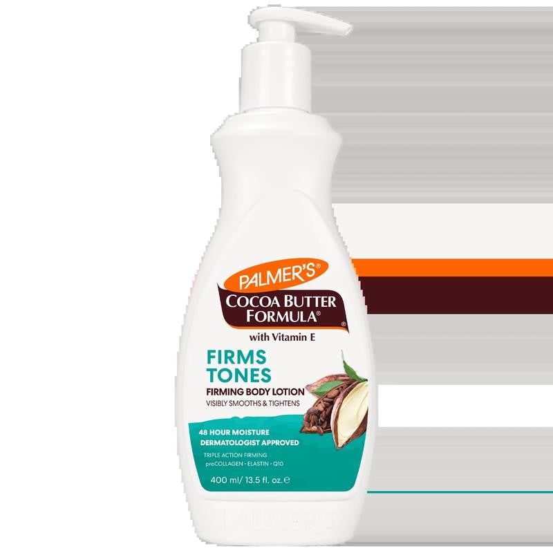 Cocoa Butter Formula Firming Body Lotion Smooths and Tightens Loose Dry Skin, 13