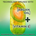 Fructis Sleek & Shine Moroccan Sleek Smoothing Conditioning Oil for Dry Hair, 3.