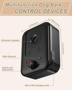 Anti Barking Device, Ultrasonic Dog Barking Control Devices, Rechargeable Bark D