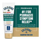 Gold Bond Psoriasis Multi-Symptom Relief Hand and Body Lotion & Cream for Itchy, Dry Skin with 3% Salicylic Acid, 4 Oz.